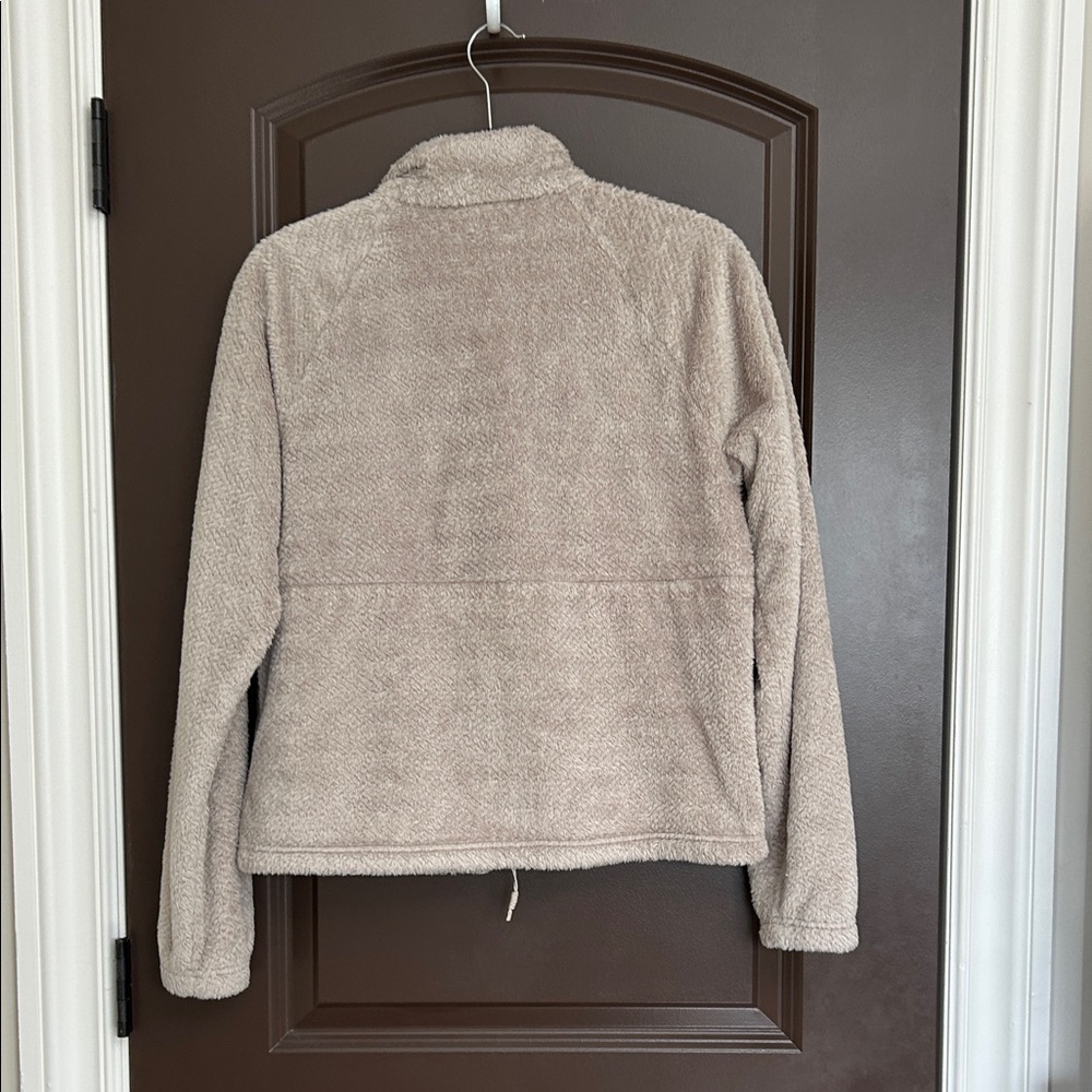 Marmot Women’s Cream Sherpa Fleece Jacket Full Zip Size S - Picture 4 of 5